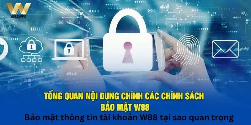 Tại sao bảo mật thông tin tài khoản W88 lại quan trọng